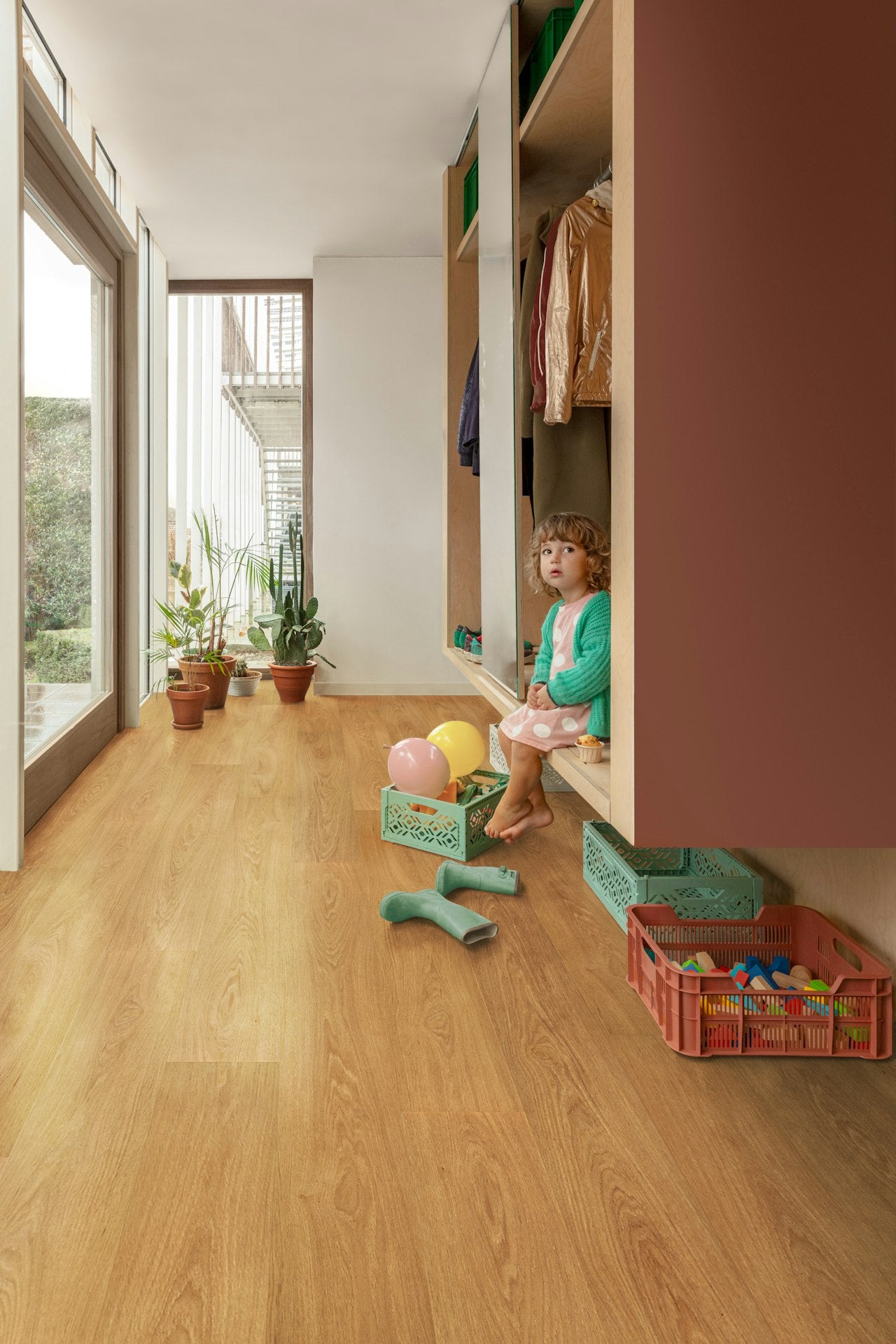 Floorify - Mint Lange Plank - FG025 - Honey - Dryback