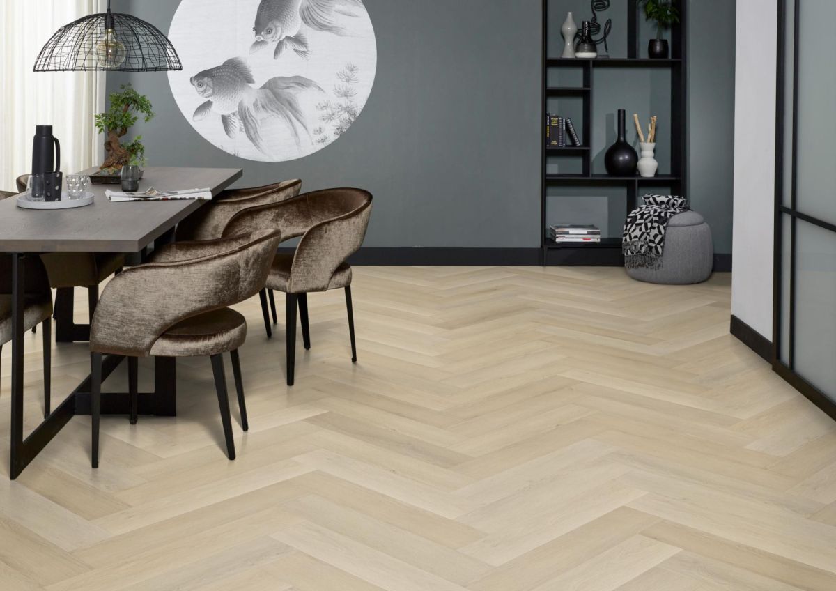 Floorlife - Yup mayfair - Visgraat - 7920301119 - Beige - Dryback