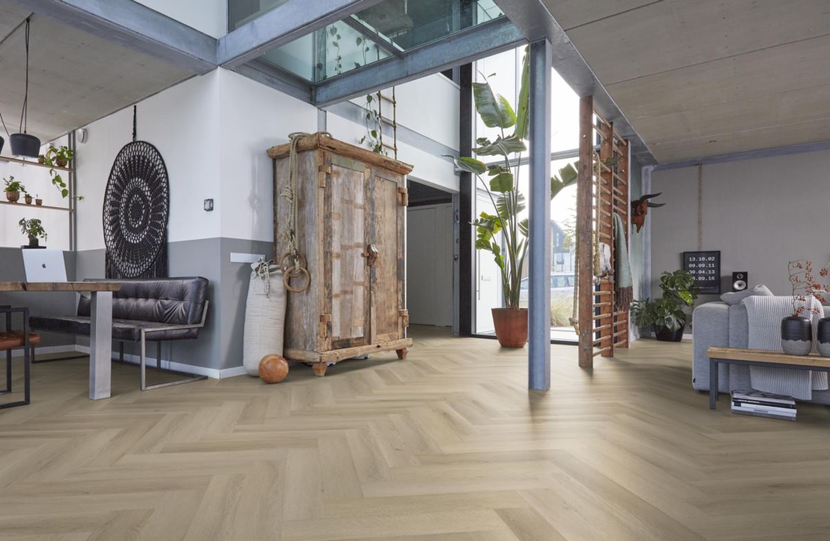 Floorlife - Yup mayfair - Visgraat - 7921401319 - Warm Oak - Click SRC