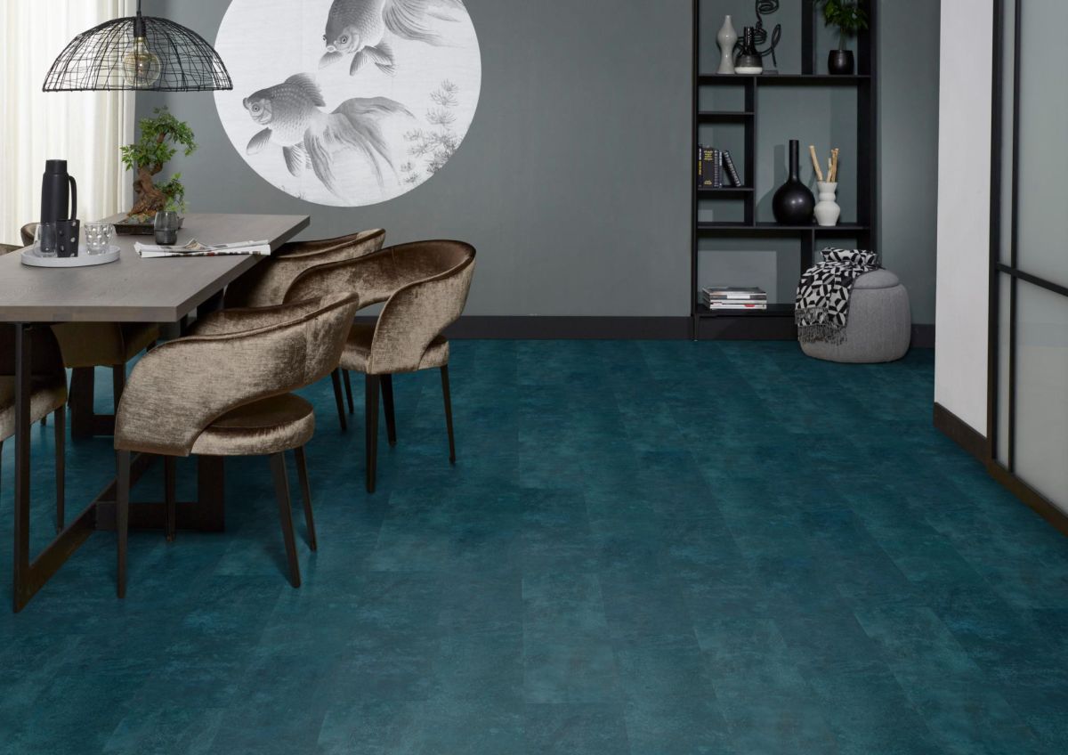 Floorlife - Finsbury - 8560203319 - Dark Blue - Dryback