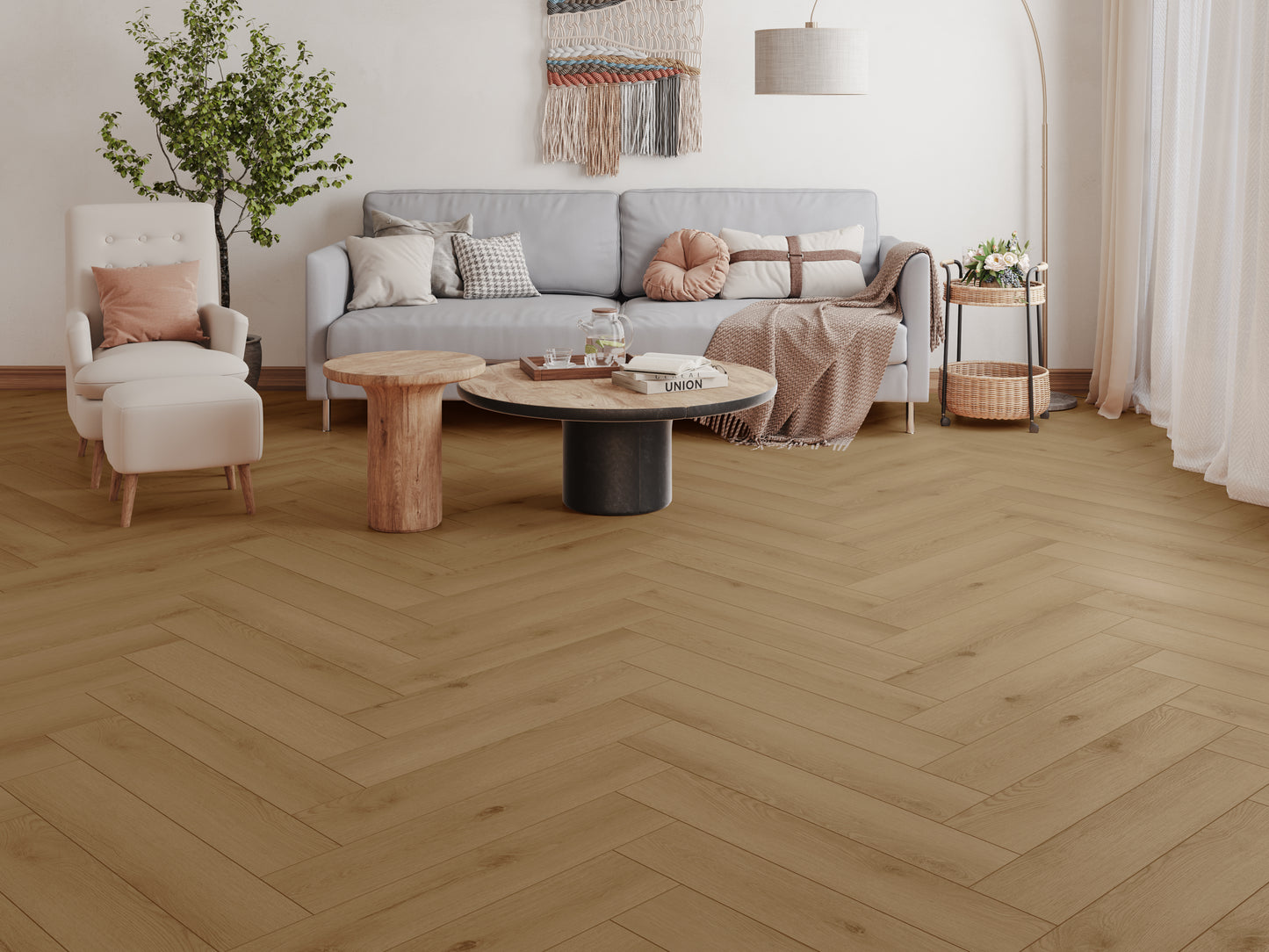 Gelasta - Firmfit Silent Visgraat - 6600 - Sierra light - Dryback