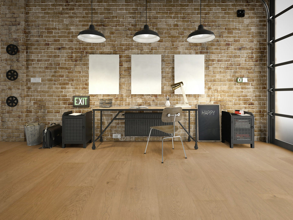 Floer - Hybride Hout - Gerookt Creme Eiken Subtiel - FLR-5008