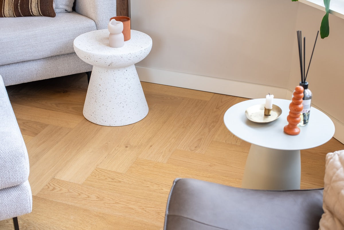 Floer - Hybride Hout - Natuur Eiken Visgraat - FLR-5017