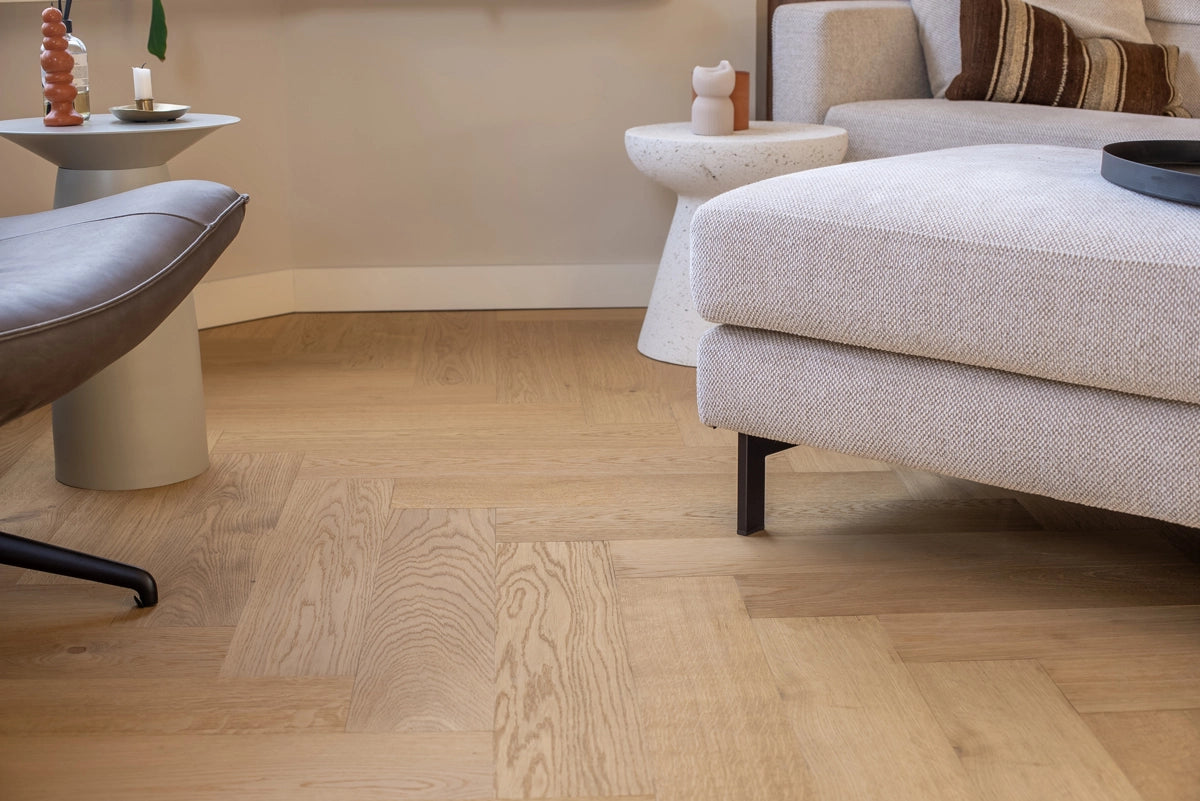 Floer - Hybride Hout - Puur Eiken Visgraat - FLR-5015