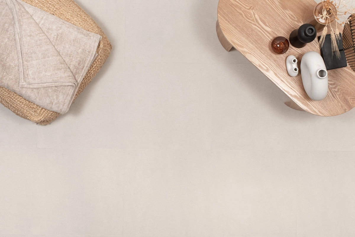 Floer - Tegel - FLR-3611 - Betonlook Zand - Dryback - Megamat