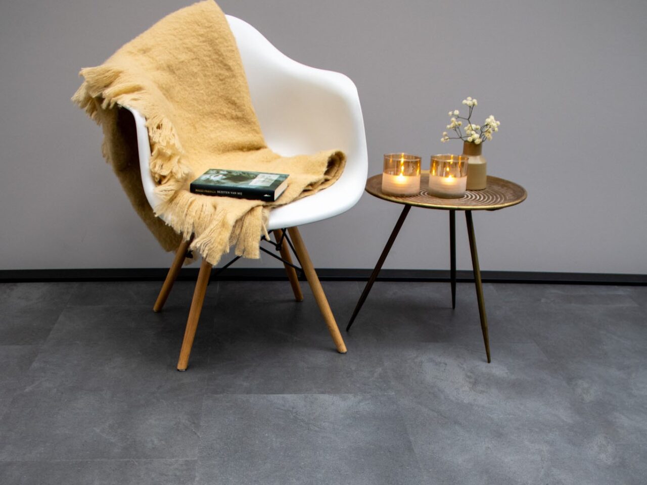 EKOFloors - Stone Click - Cement Dark - Graniet - 10804