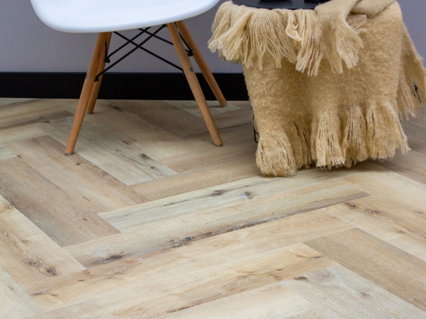 EKOFloors - Excellent Herringbone Dryback - Colorado - Visgraat