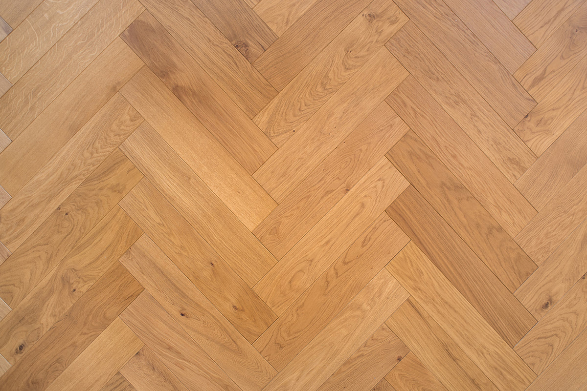 Floer - Naturel Geolied - FLR-4000 - Visgraat Rustiek Eiken Multiplank