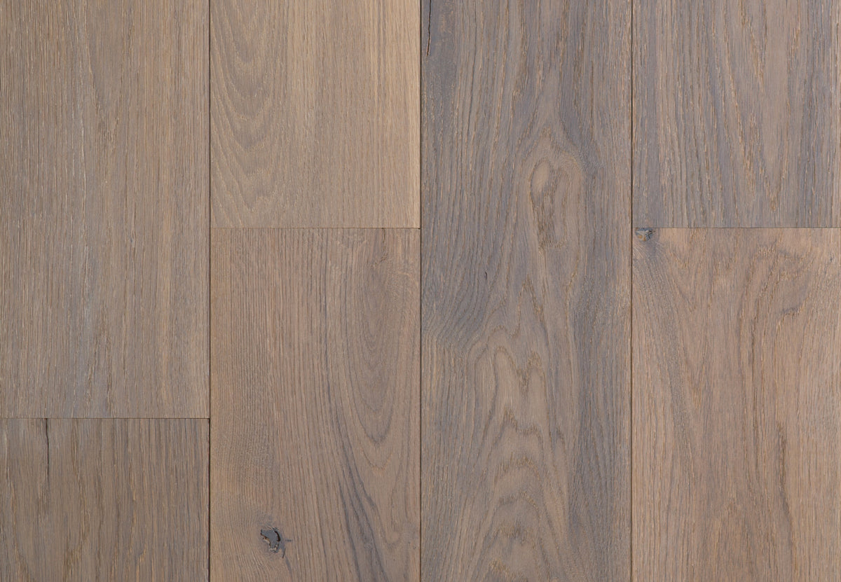 Floer - Gerookt + Geborsteld + Wit Geolied - FLR-2017 - Rustiek Eiken Multiplank