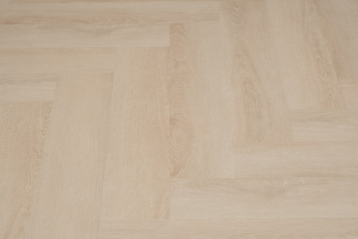 Floer - Visgraat - FLR-3516 - Creme Eiken - Dryback