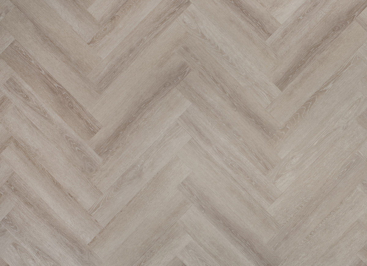 Floer - Visgraat - FLR-3518 - Grijs Eiken - Dryback