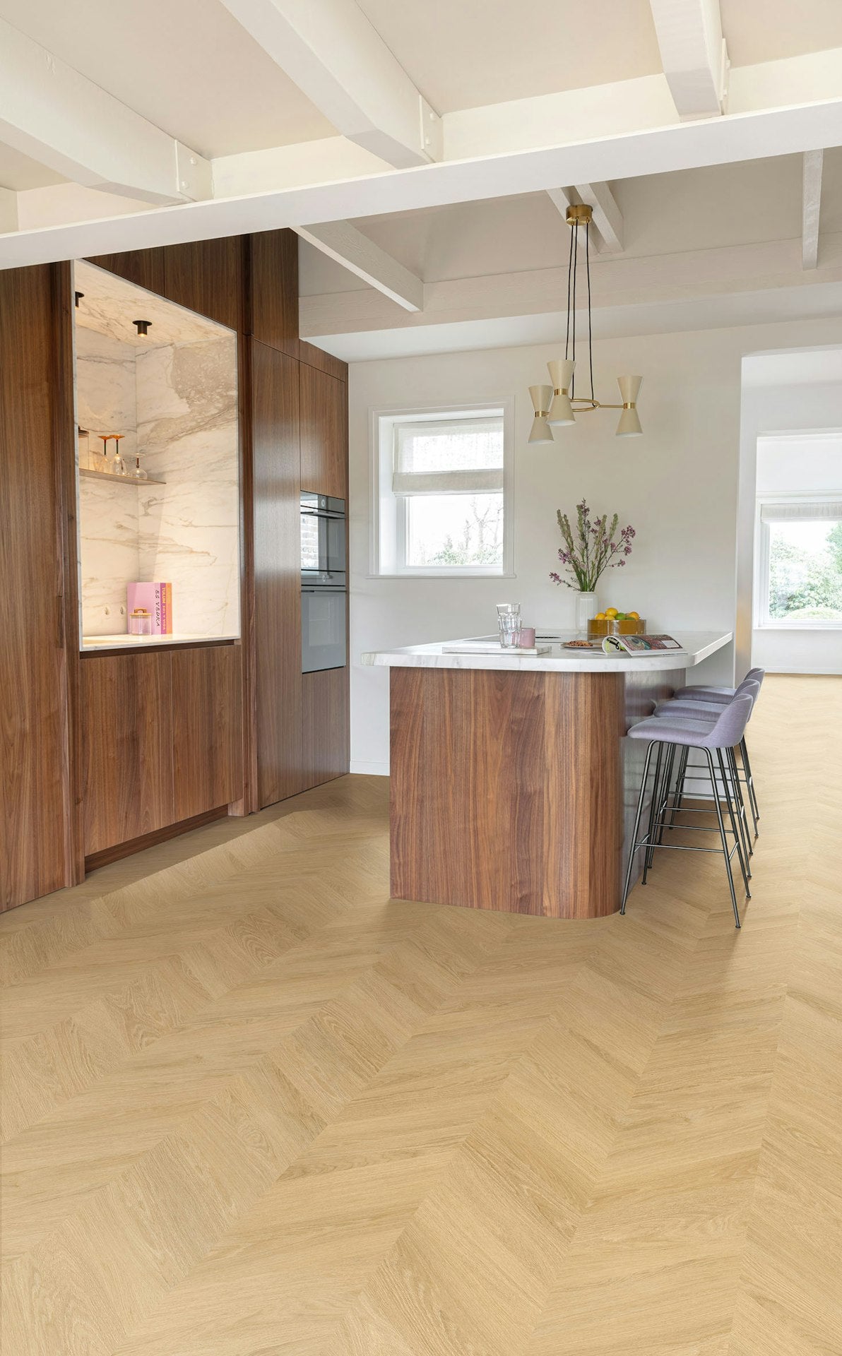 Floorify - Hongaarse Punt - F701 - Rocky - Click PVC