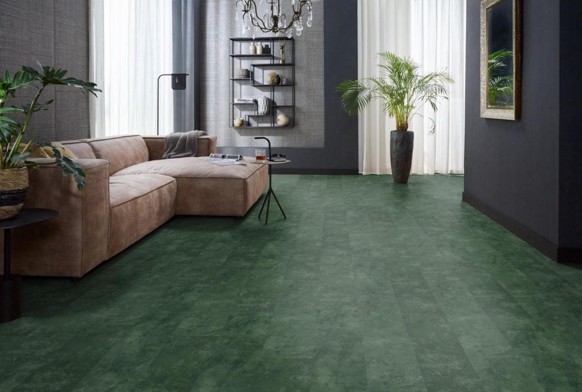 Floorlife - Finsbury - 8560203119 - Dark Green - Dryback