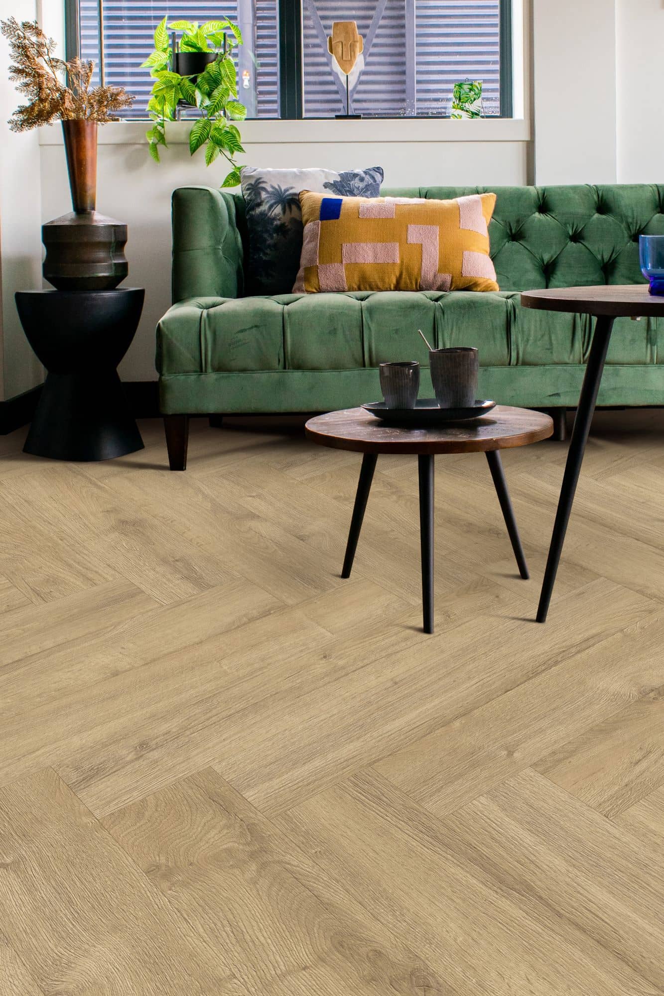 Gelasta - Oakland - Visgraat - 7204 - Smoked - Rigid Click