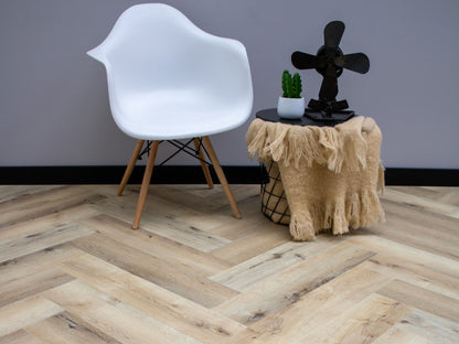 EKOFloors - Excellent Herringbone Dryback - Colorado - Visgraat