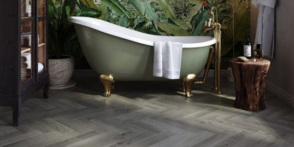 Invictus Maximus - Highland Oak Parquet - Frosted 91 - Kleine Visgraat - Dryback