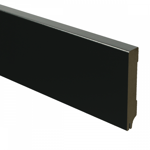 MDF Moderne plint 90x15 RAL 9005