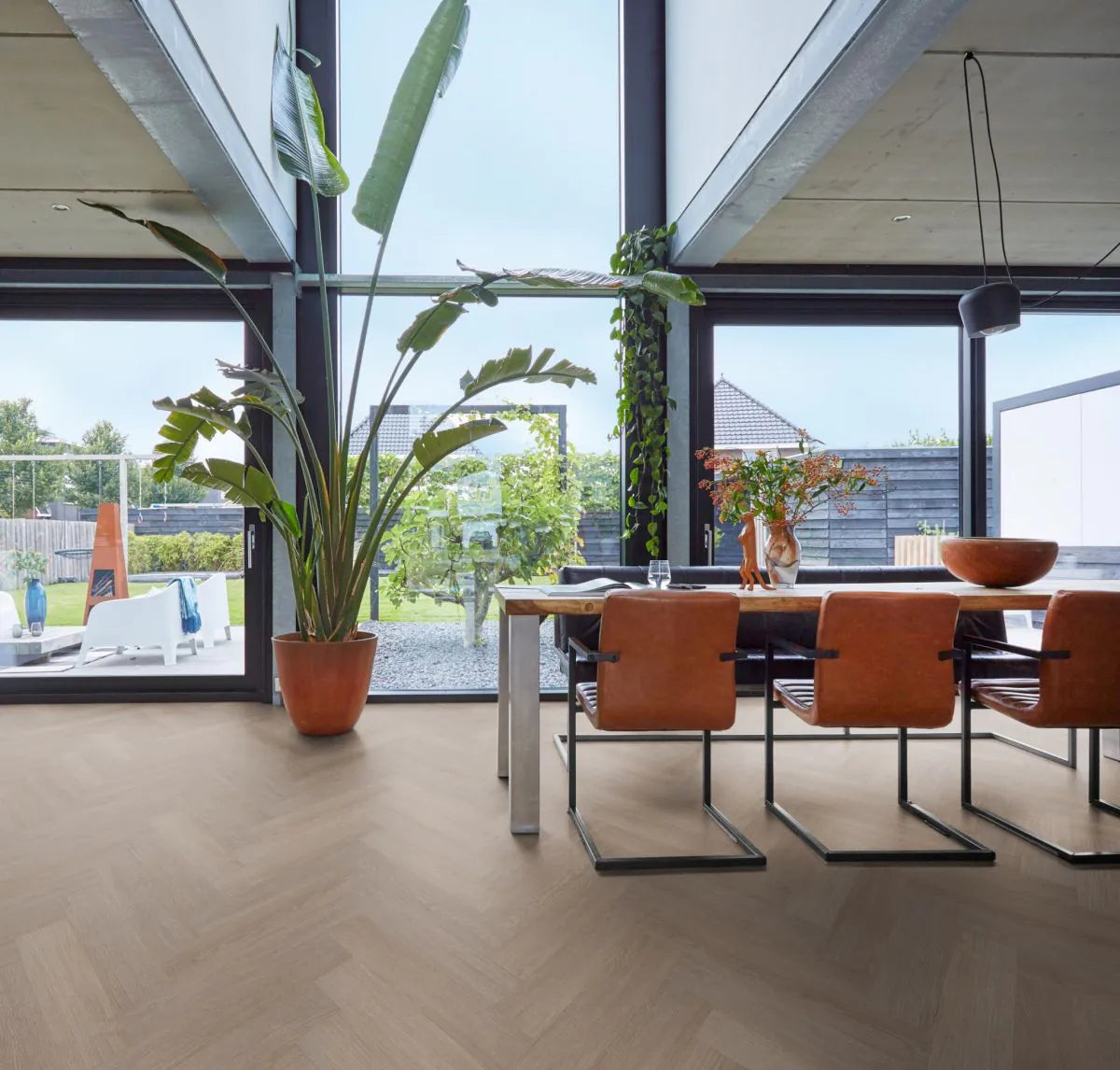 Floorlife - Laminaat - Visgraat - Cross Kingston - Smokey - 5026021219