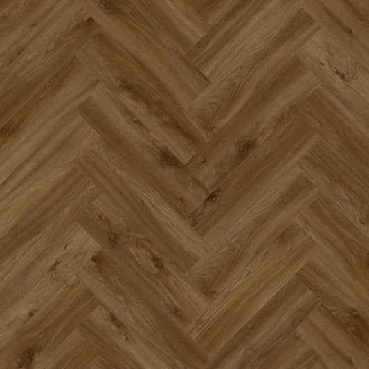 Moduleo - Roots 55 Herringbone - 58876 - Sierra Oak - Visgraat - Dryback