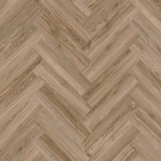 Moduleo - Roots 55 Herringbone - 22229 - Blackjack Oak - Visgraat - Dryback