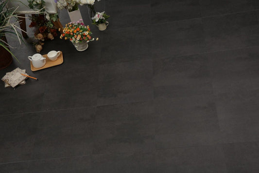 Green-Flor - Performance 70 Loose Lay Tegels 16372 - PE70401 - Concrete Original Charcoal Grey - Click
