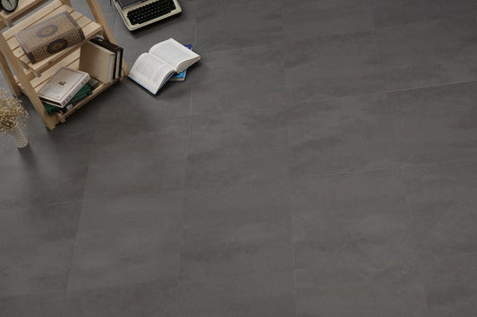 Green-Flor - Performance 70 Loose Lay Tegels 16372 - PE70404 - Concrete Original Graphite Grey - Click