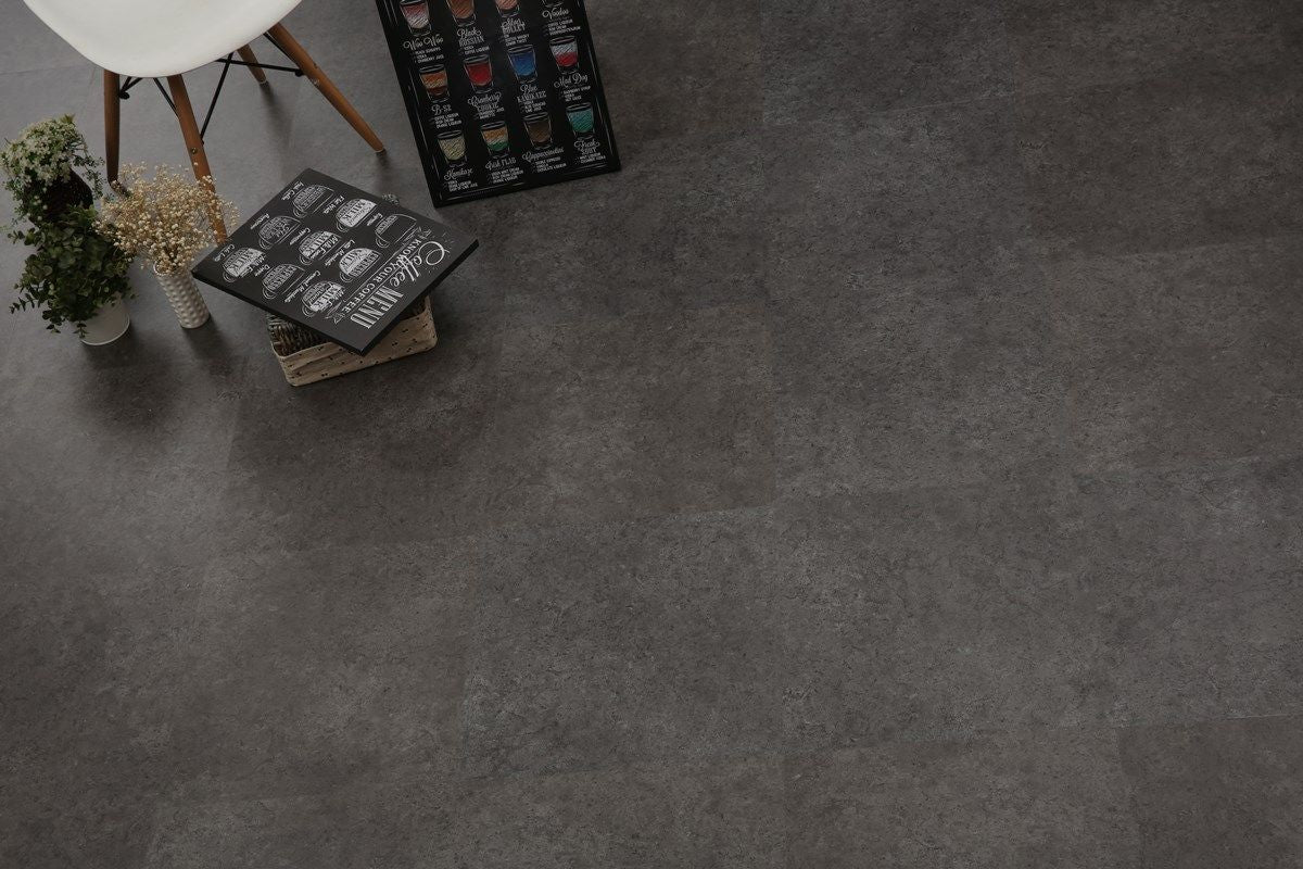 Green-Flor - Performance 70 Loose Lay Tegels 16372 - PE70408 - Marble Charcoal Grey - Click